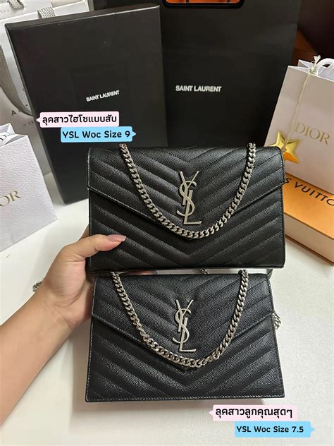 Ysl woc 7.5,9,9.5 ใน shop ราคาเท่าไหร่ครับ 